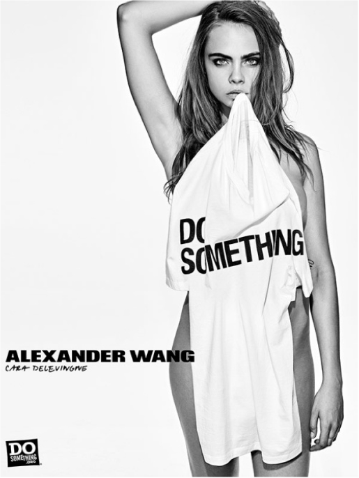 Cara Delevingne for Alexander Wang’s DoSomething Campaign