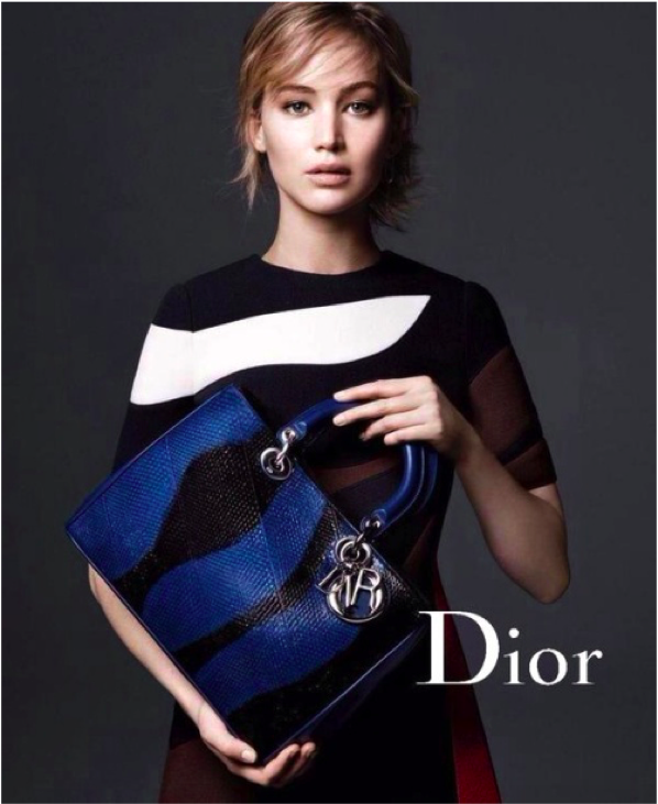 Jennifer Lawrence for Dior F:W 15.4