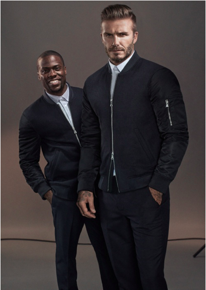 Kevin Hart and David Beckham for H&M’s Modern Essentials Fall:Winter 2015 Campaign