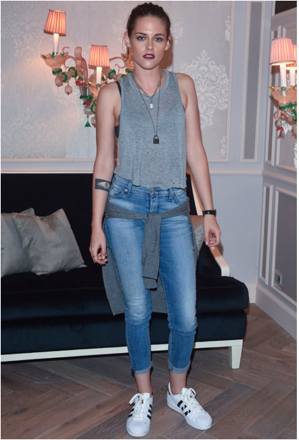 Kristen Stewart at the Equals Delegation Dinner held at Hotel Danieli in Venice, Italy, on September 4, 2015