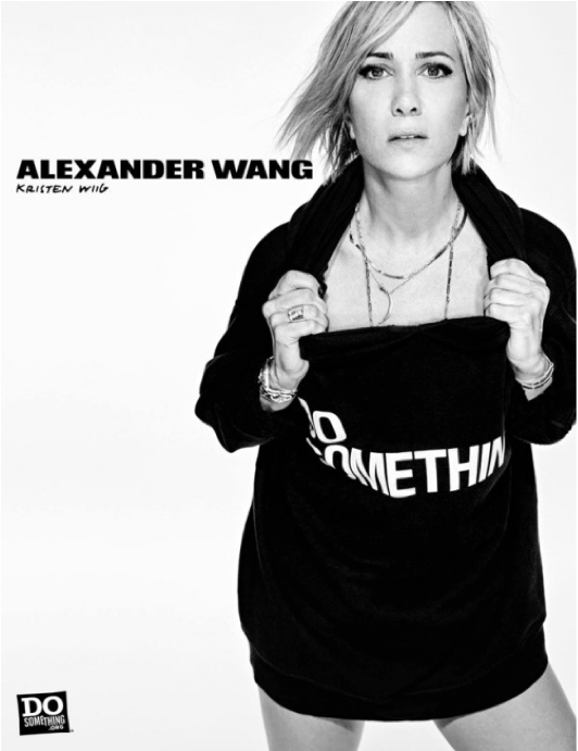 Kristen Wiig for Alexander Wang’s DoSomething Campaign