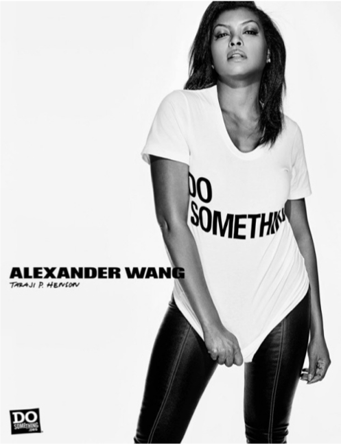 Taraji P. Henson for Alexander Wang’s DoSomething Campaign