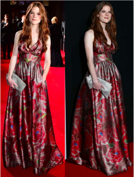 Rose Leslie at the BFI Luminous Fundraising Gala held at The Guildhall in London, England, on October 6, 2015