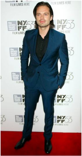 Sebastian Stan at the premiere of The Martian during the 53rd New York Film Festival held at Alice Tully Hall in New York City, on September 27, 2015