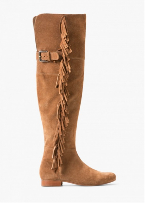 Suede Over-the-Knee Boots, $209.99