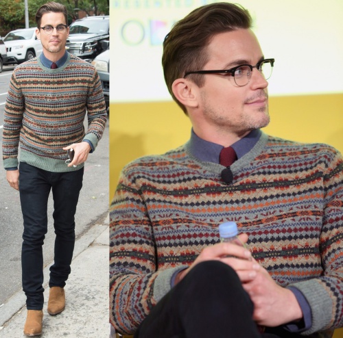 Matt Bomer, awesome fashion sense