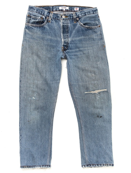 RE/DONE High-Rise Cropped Jeans