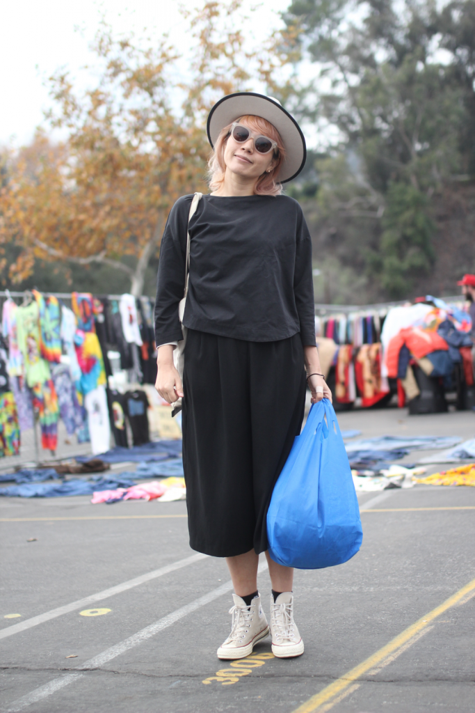 Converse, rose bowl flea market, street style, Topshop, Vintage