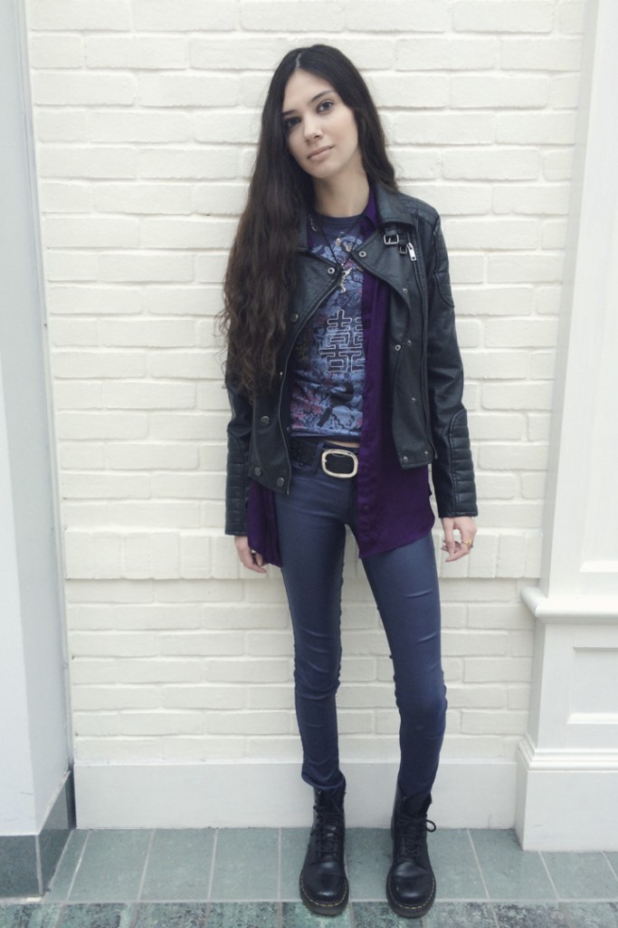 Samantha Vandy, Charlotte Russe, Dr.Martens, Guess, Rue 21, street style