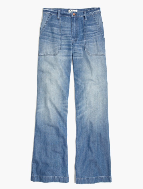 Wide-Leg Jeans in Shea Wash