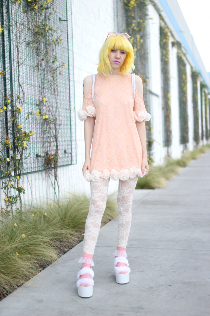 80's, American Apparel, street style, japantown, Jeffrey Campbell, shibuya, spank!, Vintage, Orchid