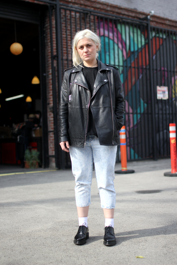 abril barret, acne, allison lou, Arts District, street style, the squad, Vintage