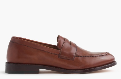 Ludlow Penny Loafers in English Tan
