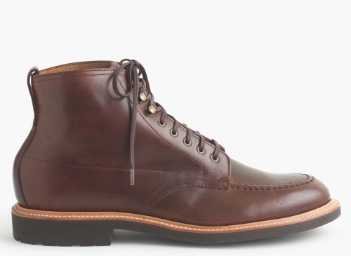  Kenton Leather Pacer Boots in Burnished Tobacco