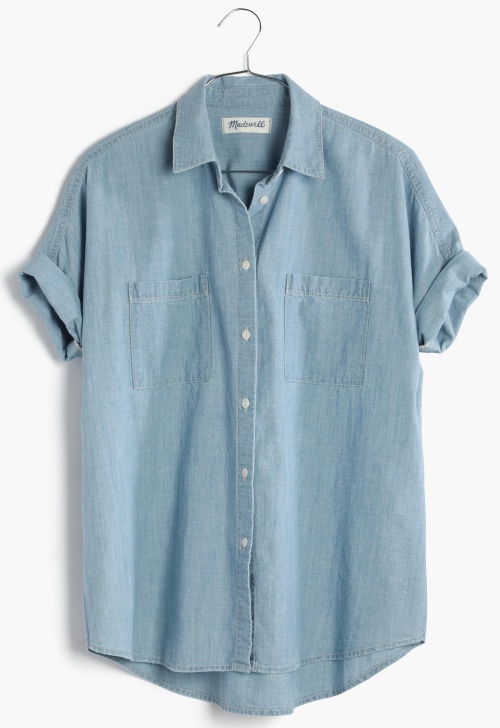 Chambray Courier Shirt in Buckley Wash