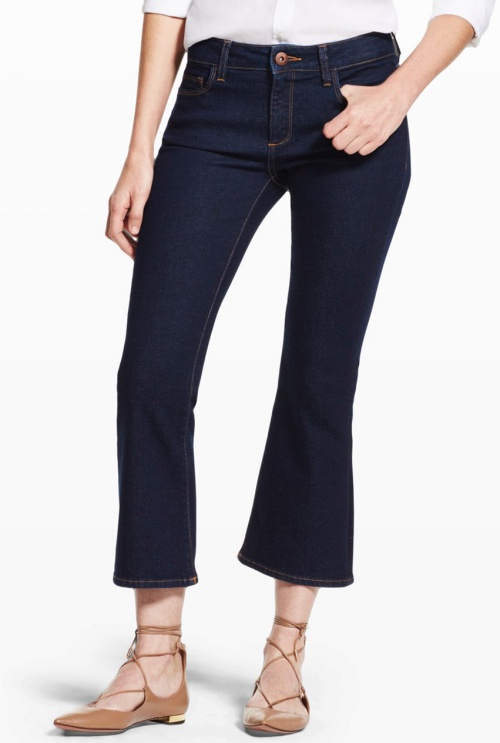 Lara Cropped Jeans in Sunset