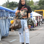 Dior, handmade, levi's, louie vuitton, missguided, pasadena, rose bowl flea market, street style, Vintage