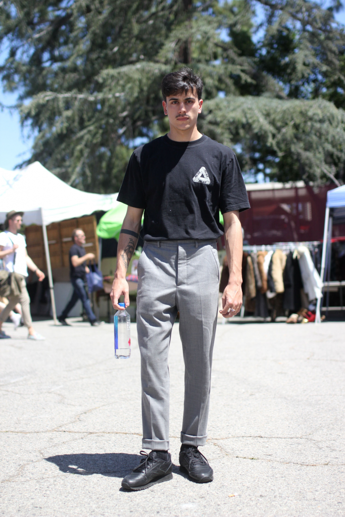 Ami, fairfax flea market, Melrose, melrose trading post, palace, reebok, street style, 