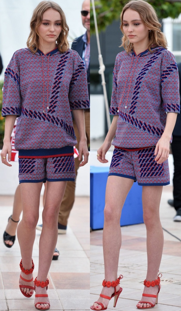 Lily-Rose Depp (dress by Chanel) Photocall of the TV series 'The Idol' 76th Cannes  Film Festival May 23, 2023 Stock Photo - Alamy