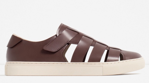 zara mens sandals 2017