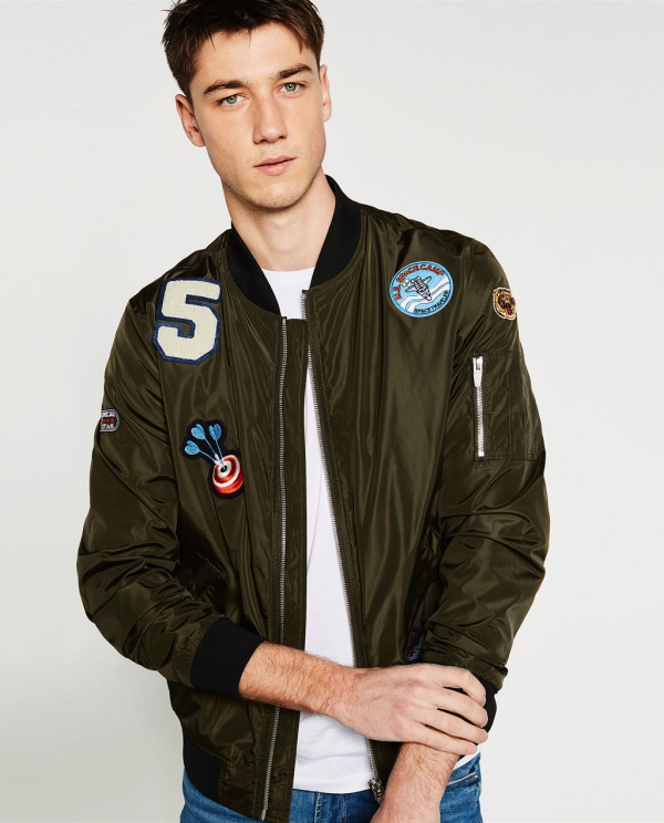 zara summer jackets mens