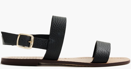 Jules Tumbled Leather Sandals