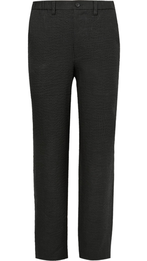 Issey Miyake Textured-Linen Trousers
