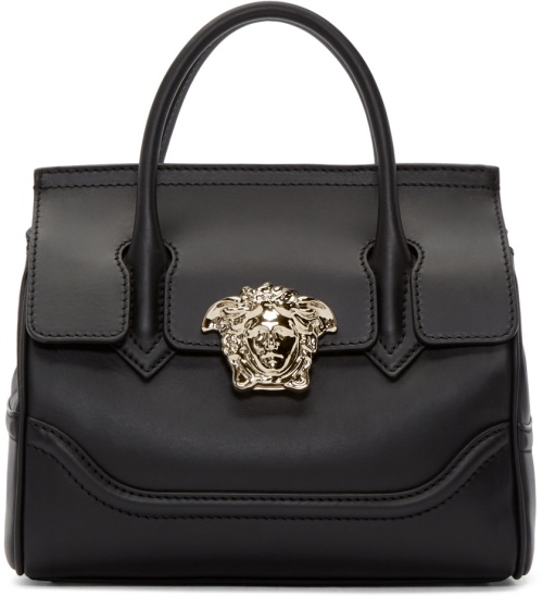 Versace Black Medium Palazzo Bag