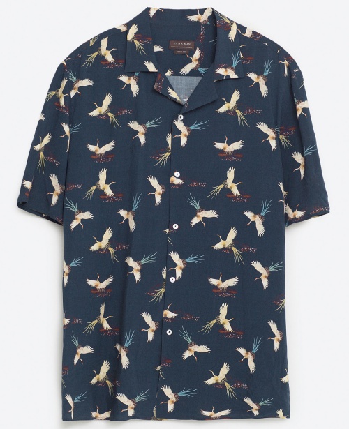 zara bowling shirt