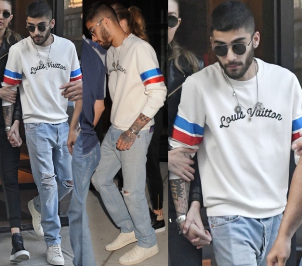 Zayn Malik's Street Style at Louis Vuitton