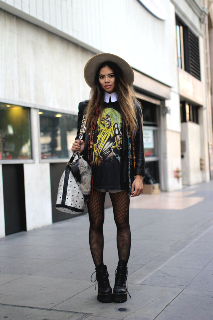 street style, American Apparel, Deandri, Downtown, MCM, Mstr of Disguise, Stetson, UNIF, Vintage