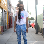 Band Tee, Eagle Rock, glasses, Korea, street style, Vintage