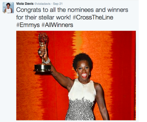 Viola Davis at the 2015 Emmy Awards held at the Microsoft Theater in Los Angeles, California, on September 20, 2015