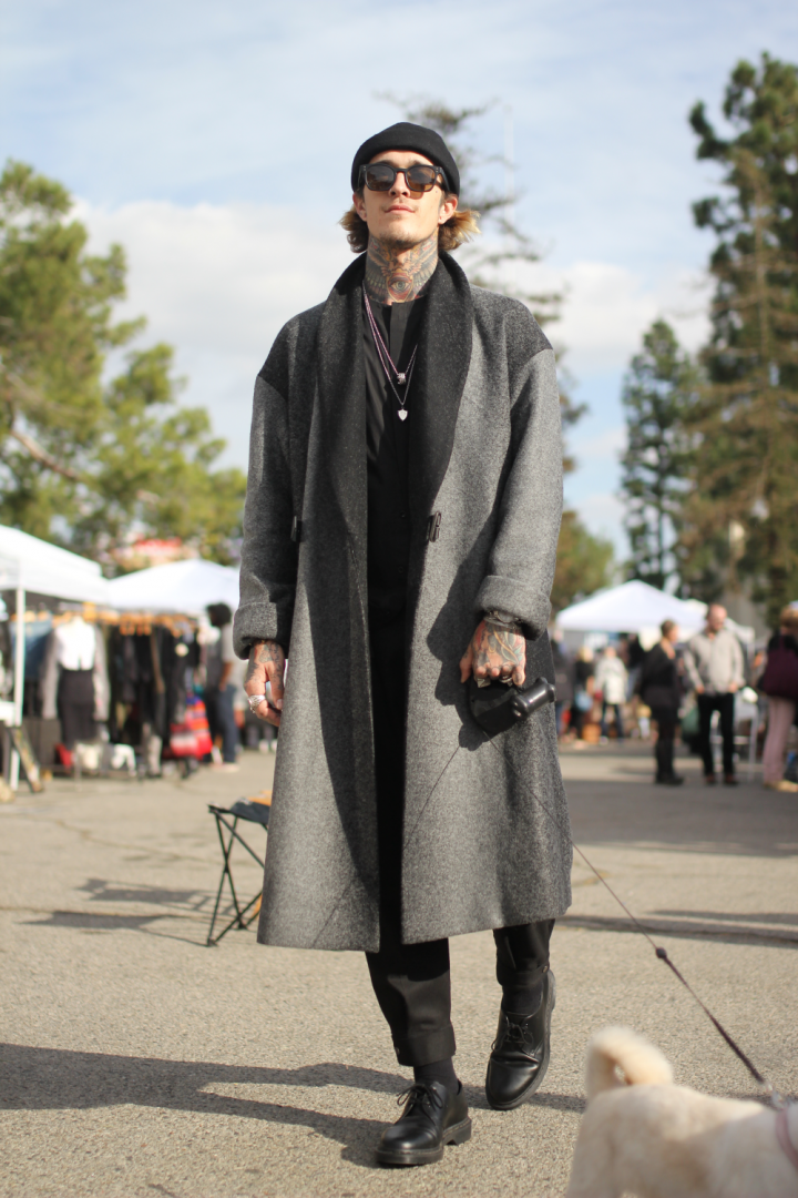 Dr.Martens, fairfax, Flea Market, Melrose, Model, street style