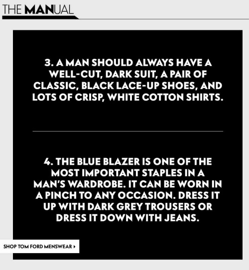 Rules style tom ford #4