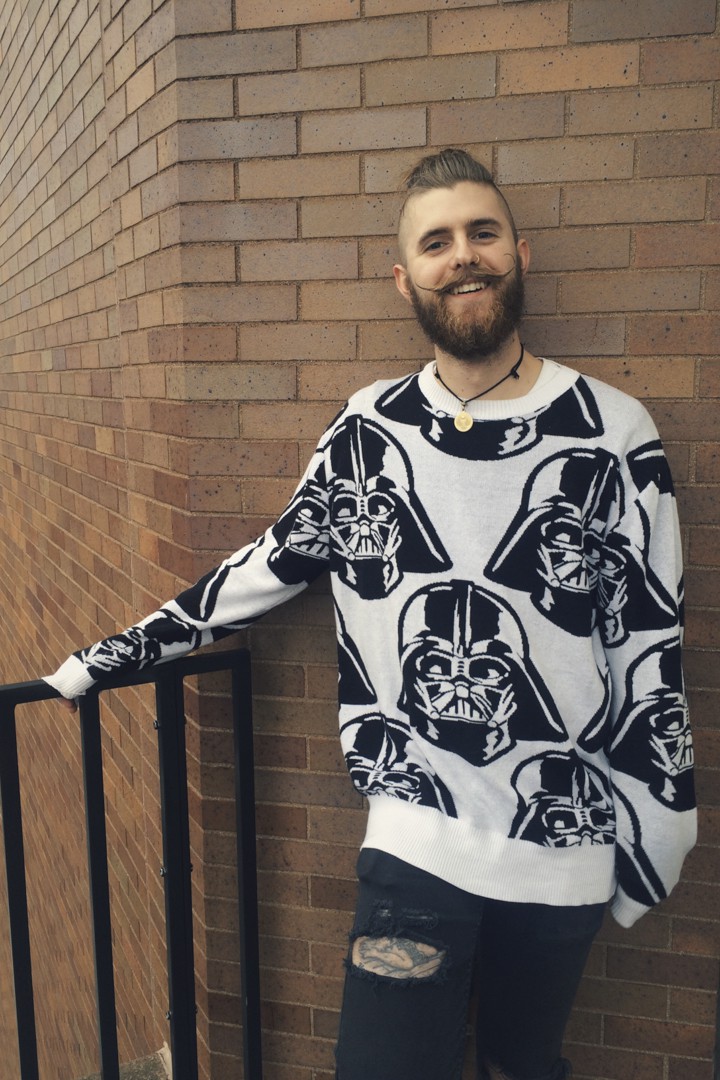 Adam Antalek , H&M, levi's, Social Collision, street style