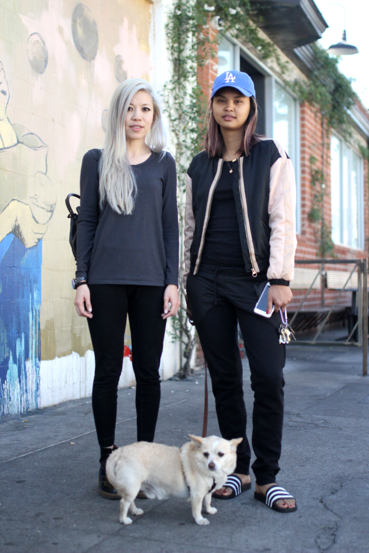 Arts District, chanel, dries van noten, Justine, luv minimal, Michelle, Nike, opening ceremony, rei, street style, Zara