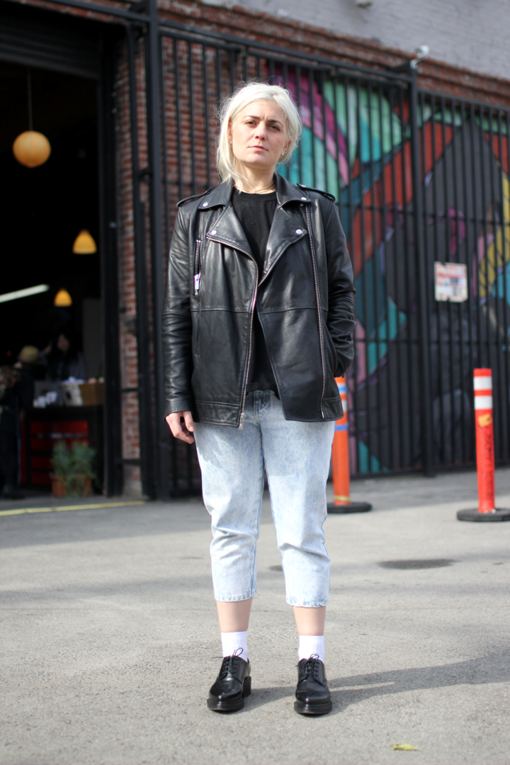 abril barret, acne, allison lou, Arts District, street style, the squad, Vintage