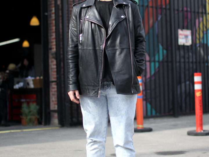 abril barret, acne, allison lou, Arts District, street style, the squad, Vintage