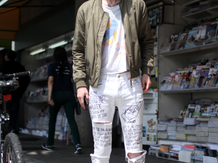 acne, Customized, DIY, Larchmont, Oak NYC, Topshop, street style,