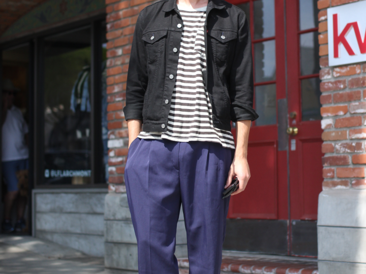 Calvin Klein, epokhe, H&M, issey miyake, kris van ashe, Larchmont, levi's, Vintage, street style